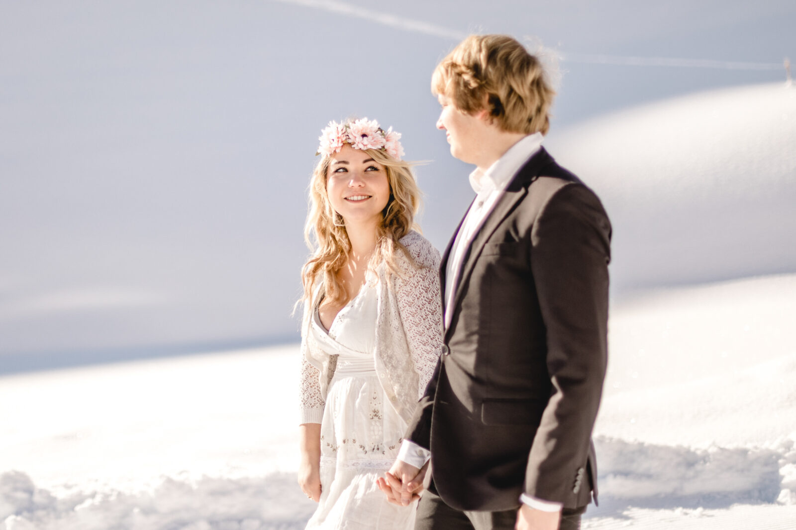 winter österreich after wedding fotos