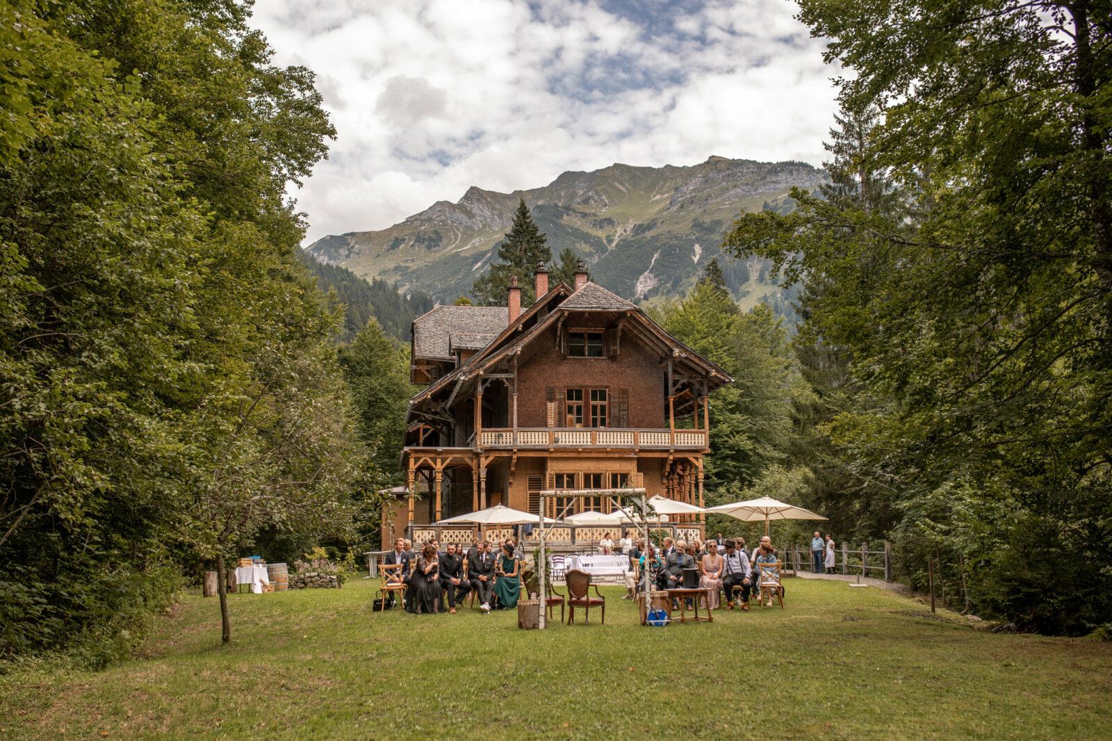 Hochzeitslocation im Wald in Österreich