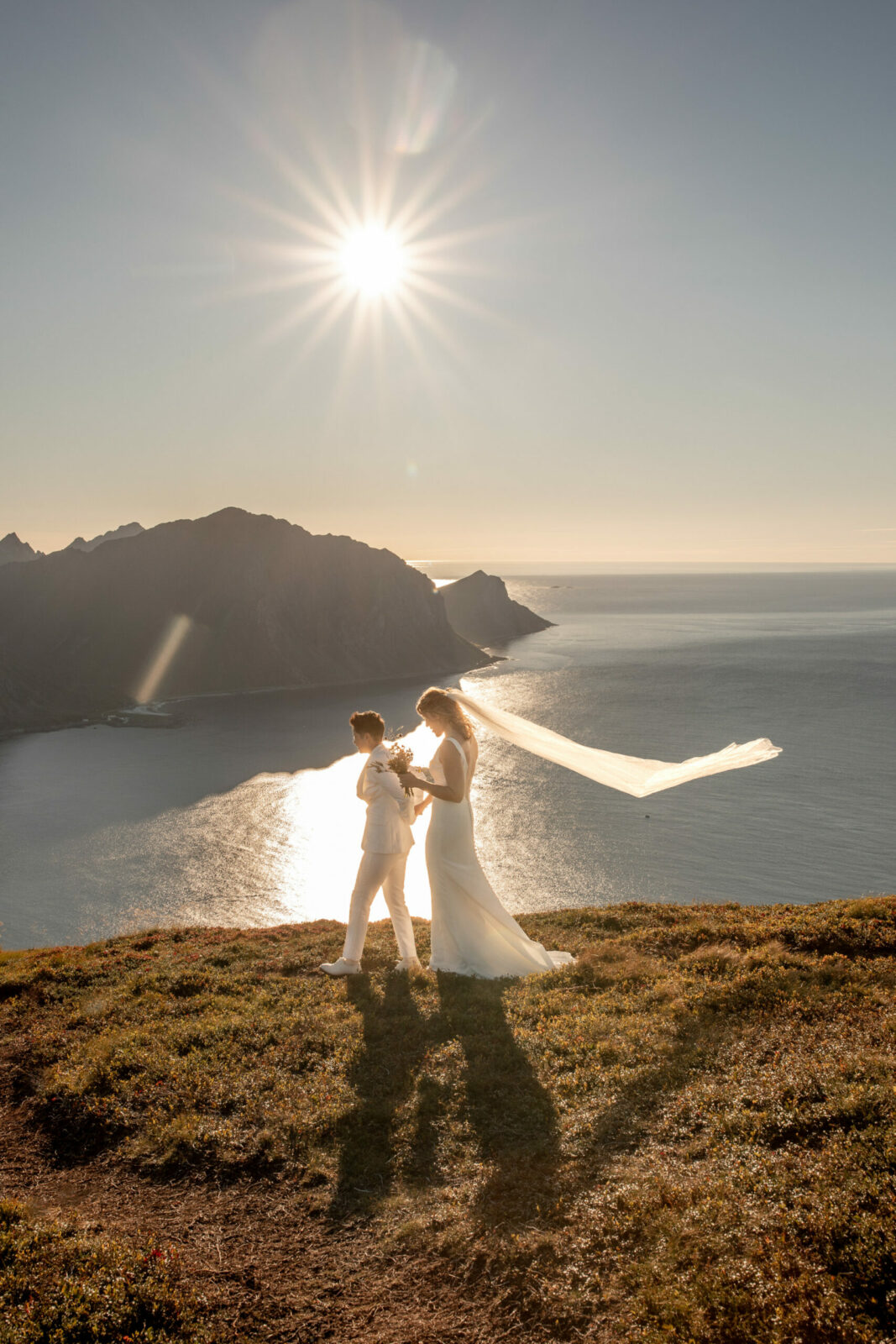heiraten mit Fjord Aussicht