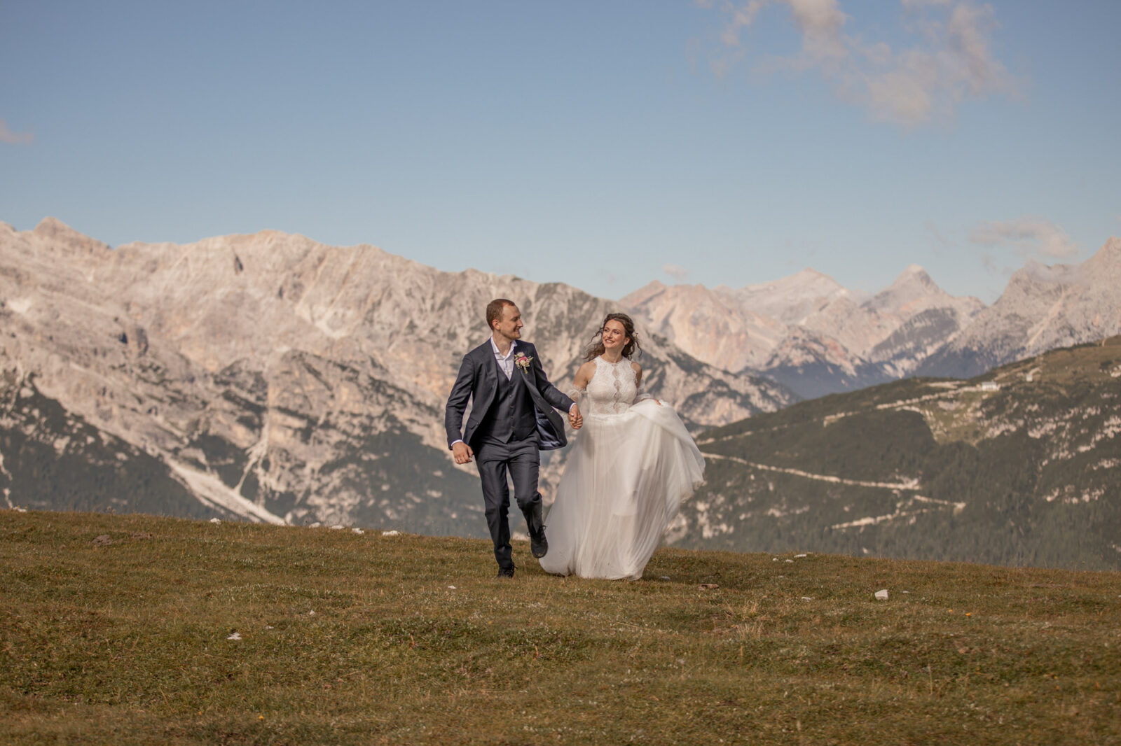 Abenteuerliche Hochzeit in den Dolomiten