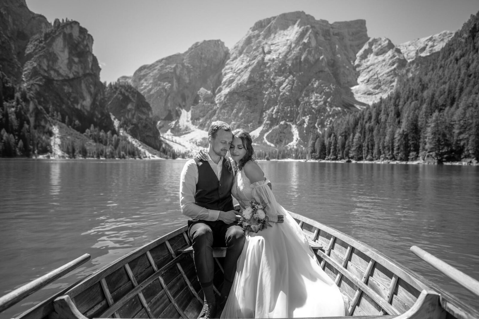 Pragser Wildsee Hochzeitsfotos