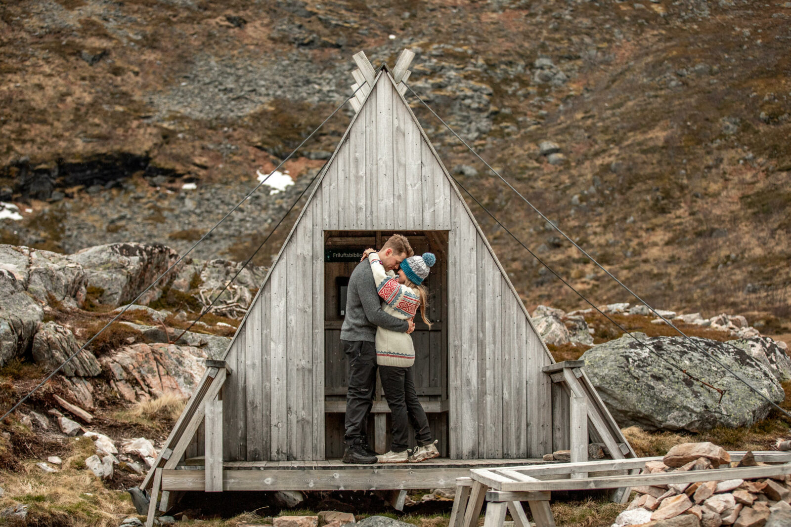 Verlobungsbilder auf den Lofoten Fotografen