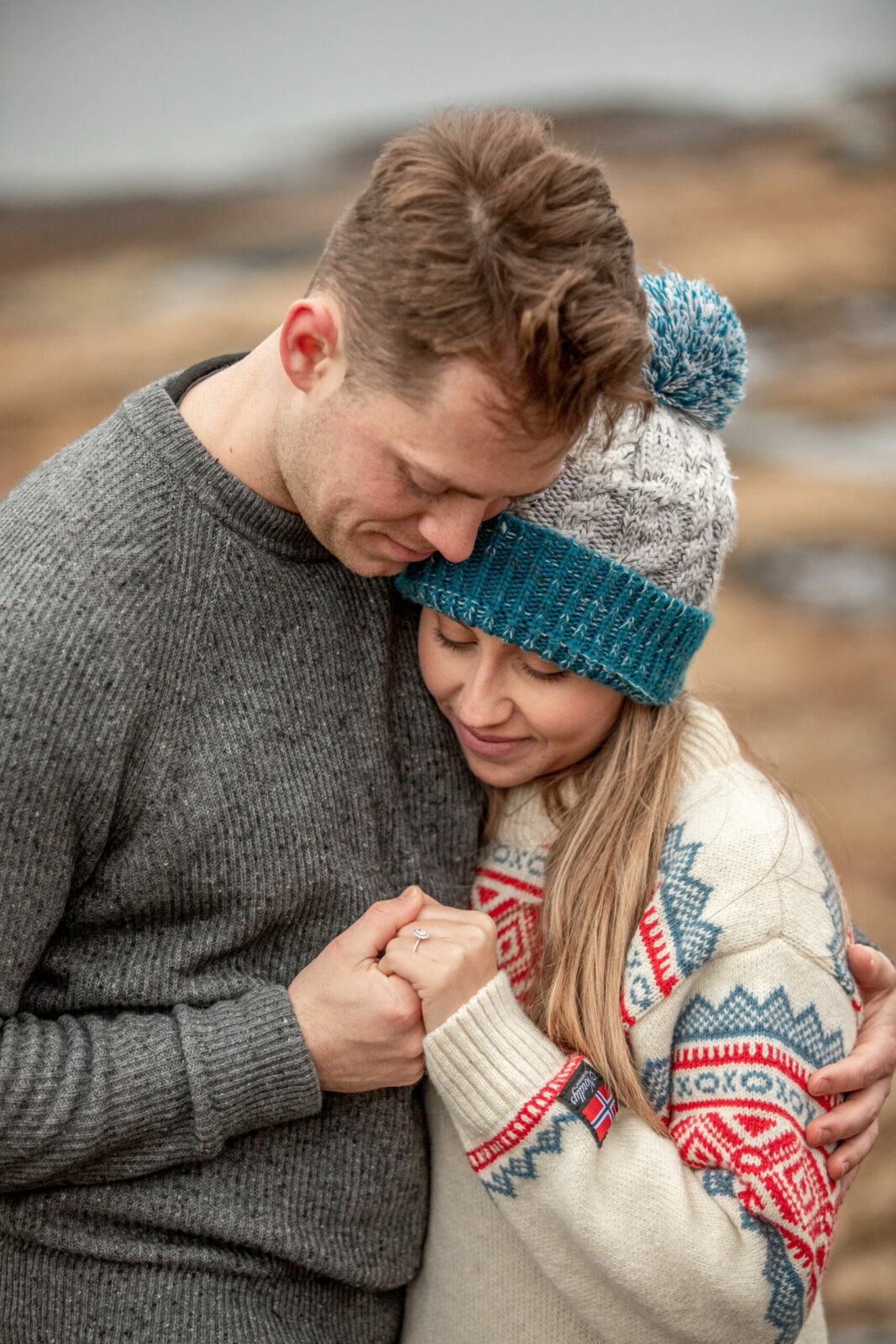 Romantische Paarfotos Norwegen