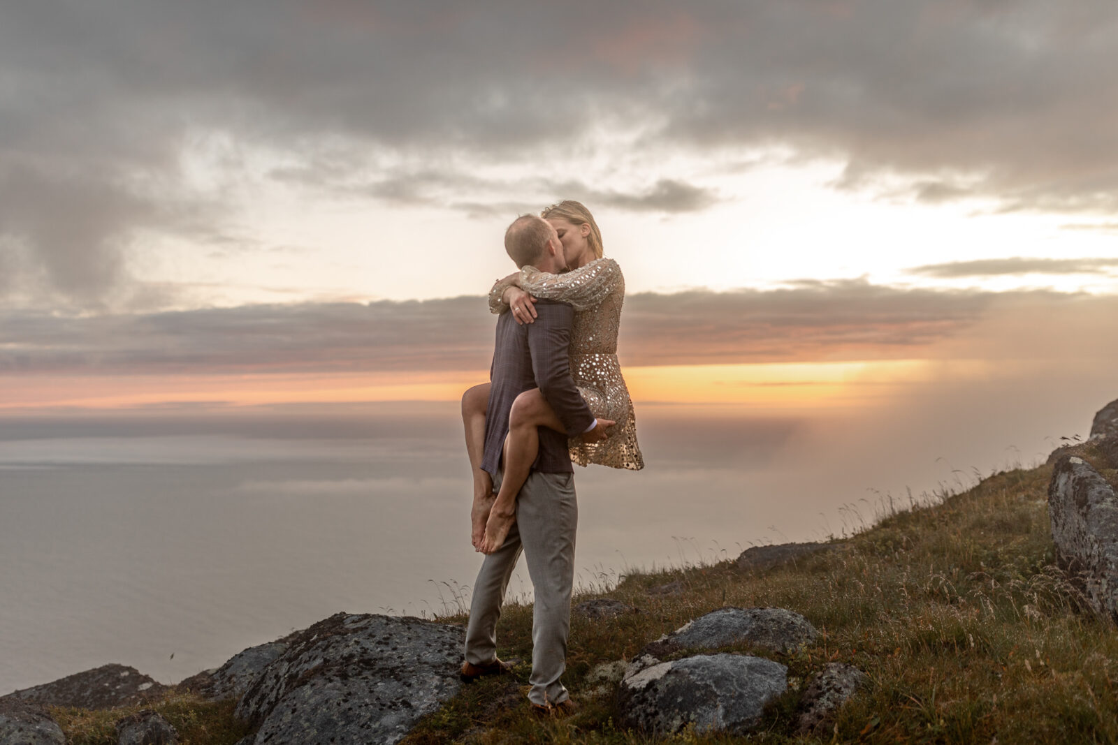 Fotografen für Verlobungsfotos auf den Lofoten