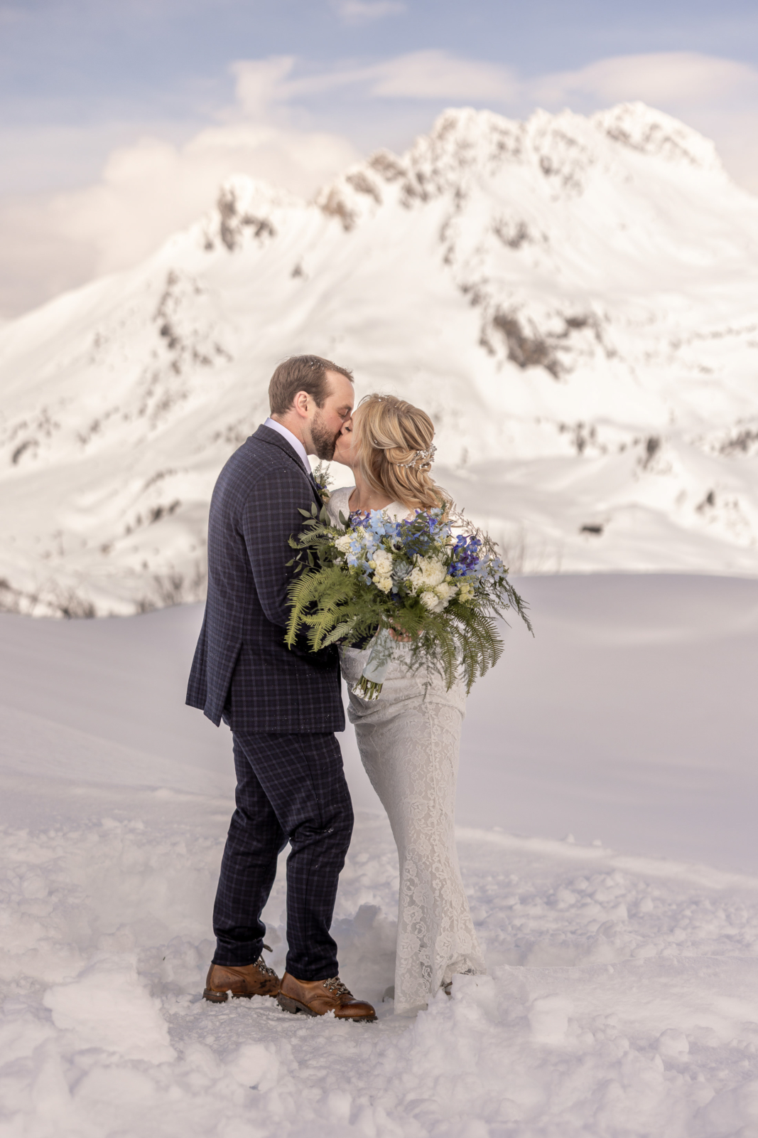Winter Hochzeit in den Bergen in Lech am Arlberg