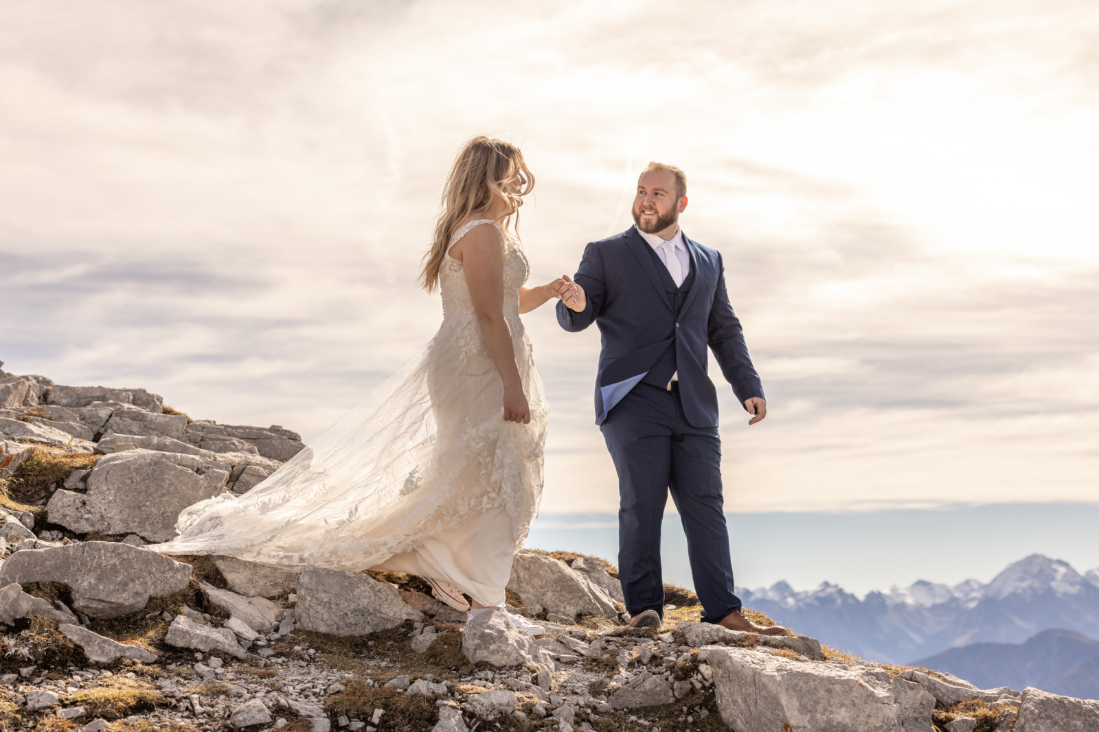 Hochzeit in den Bergen in Österreich