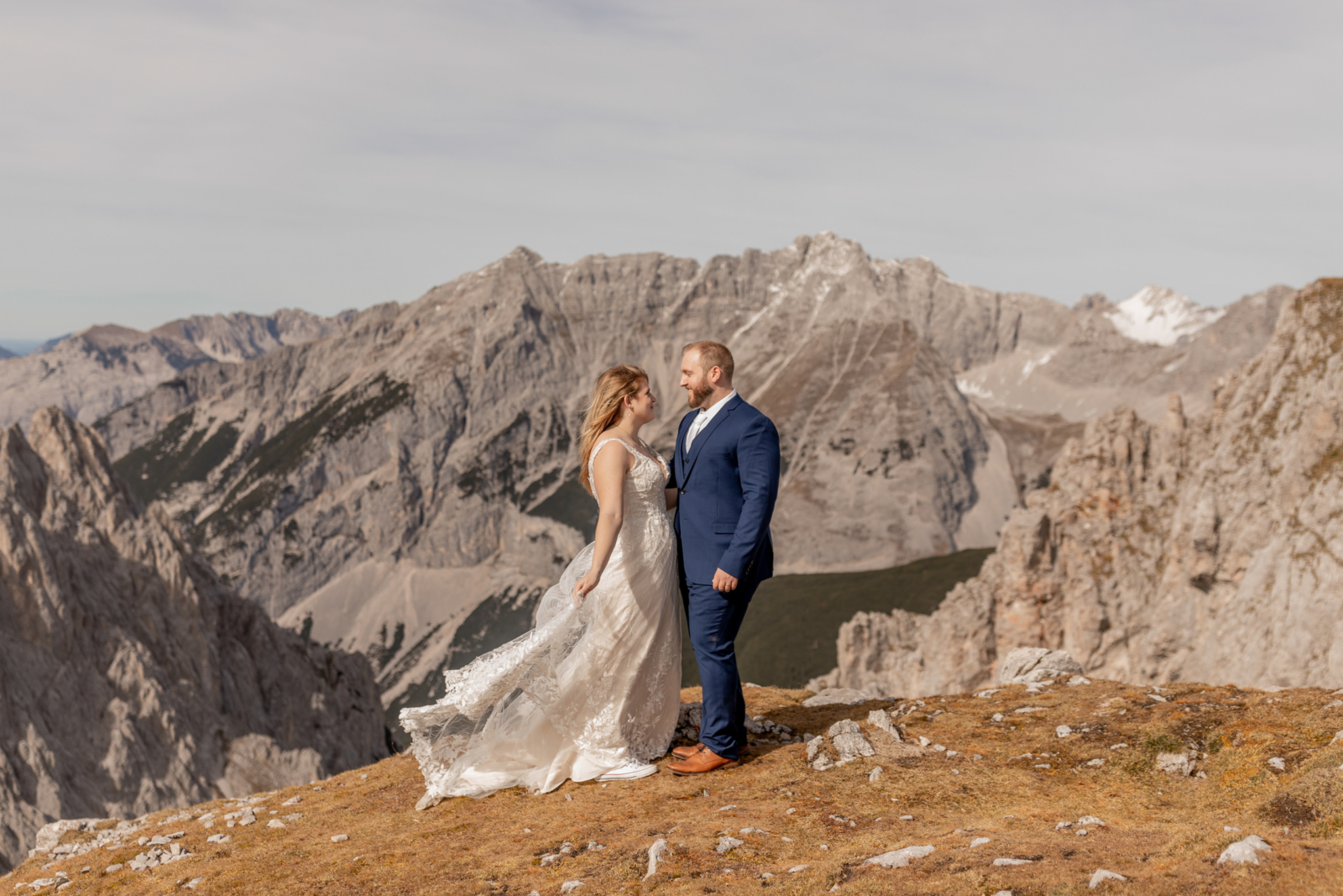 Elopement Hochzeitsfotos auf der Nordkette