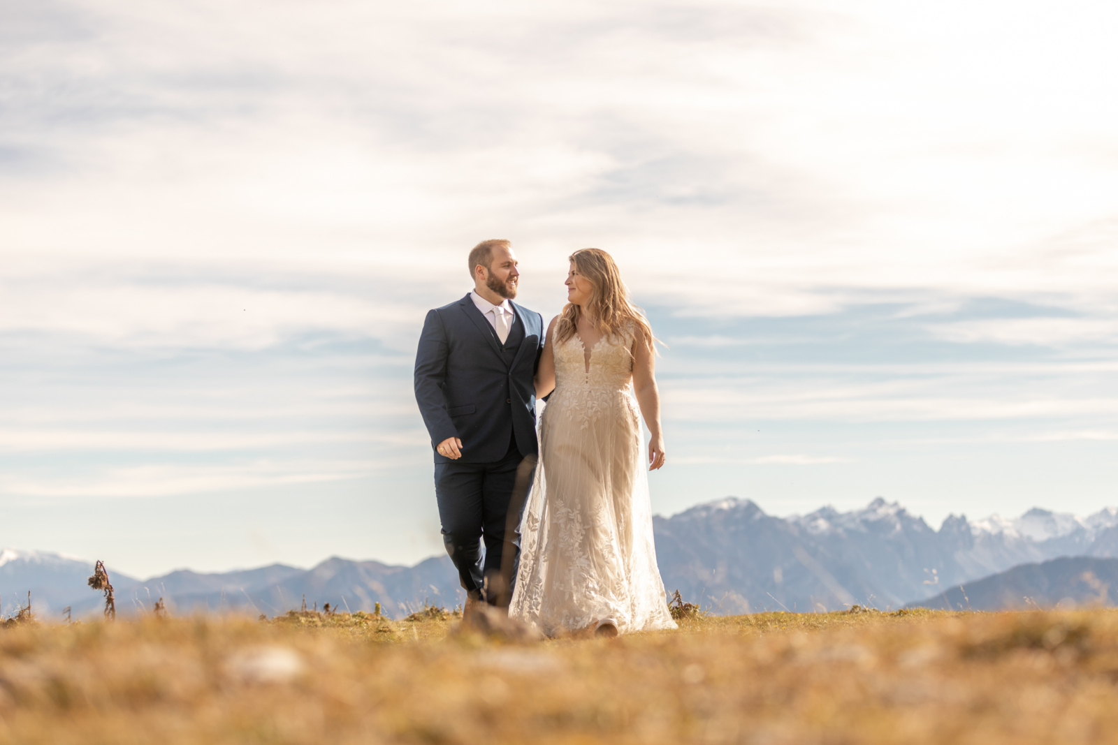 Hochzeit in den Bergen in Österreich