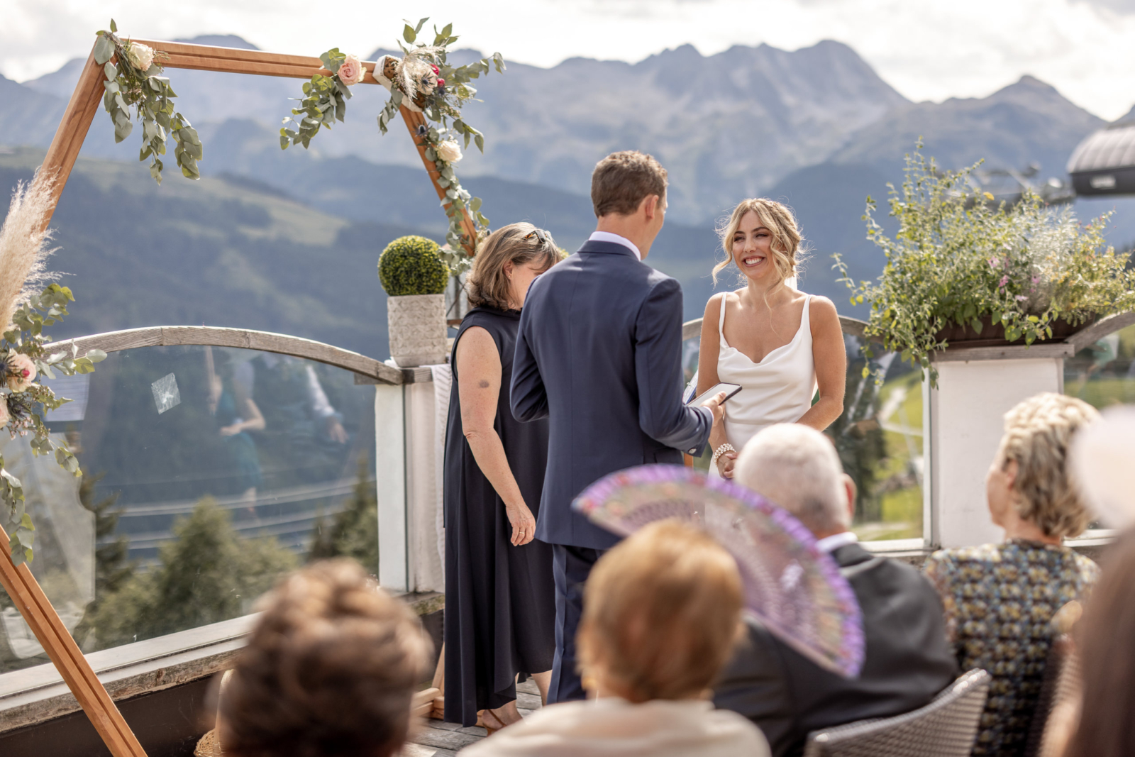 Hochzeit in den Bergen in Tirol