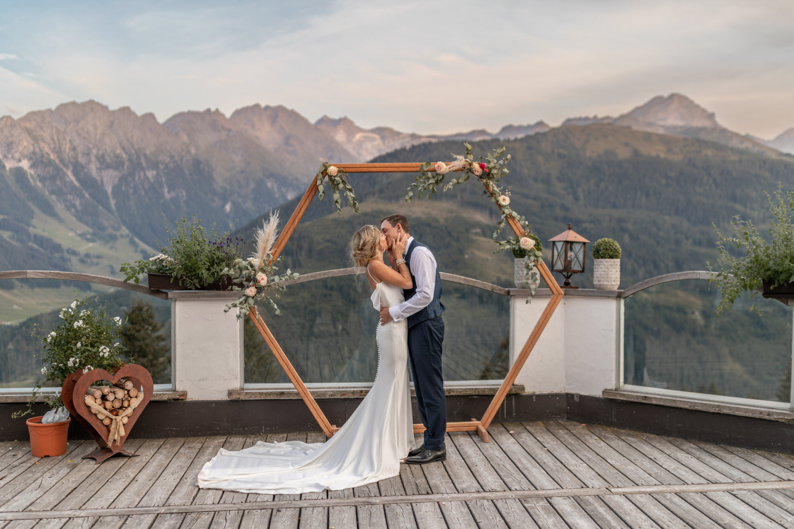 Hochzeitsfotos auf der Rössl Alm in Tirol